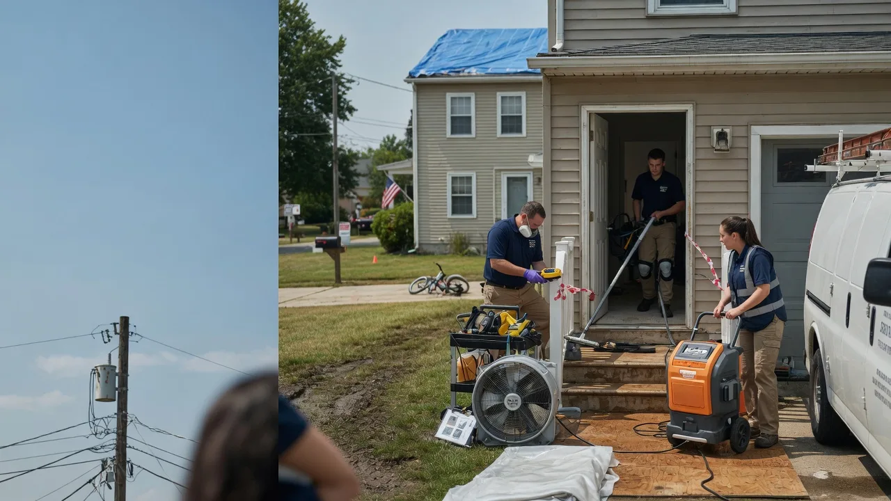 Water Damage Repair in Weddington, NC near me